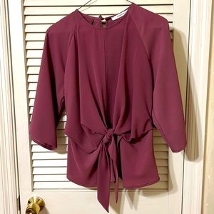 Caramela top from boutique Fab’rik (Fabrik) - mauve size Small